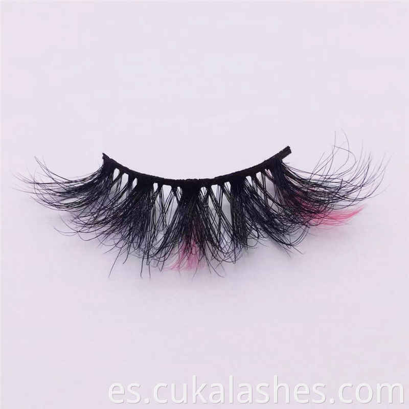 Colored Mink Eyelashes
